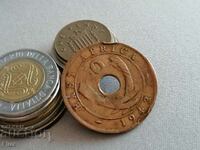 Монета - Източна Африка - 10 цента | 1943г.