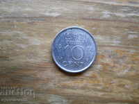 10 cents 1972 - Netherlands