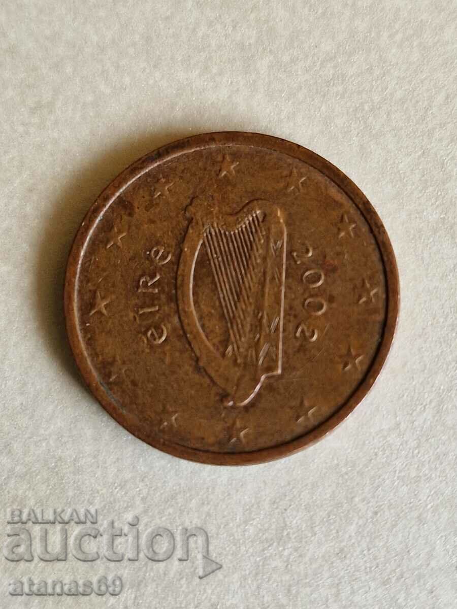 2 eurocenți Irlanda 2002