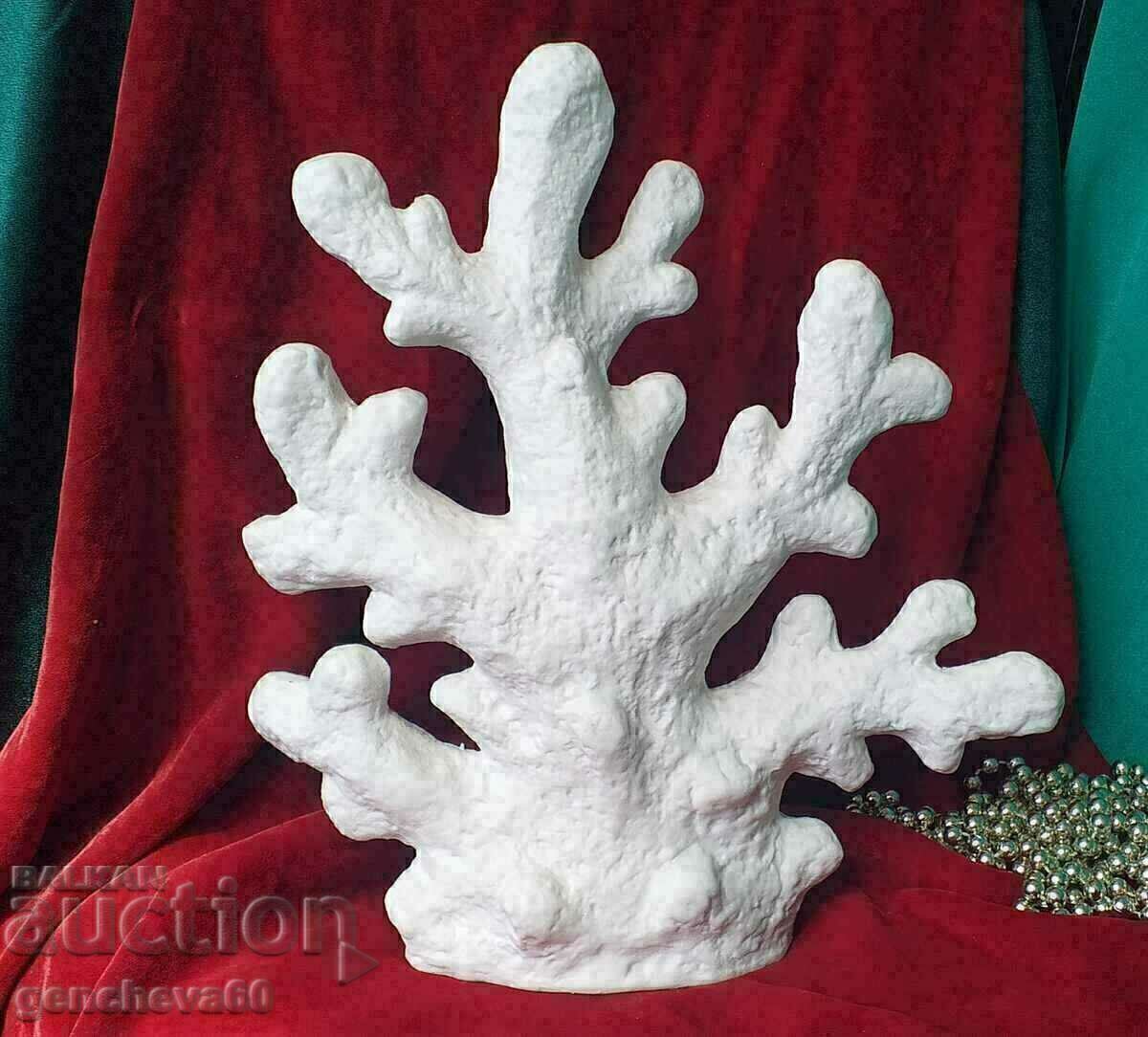 Auction Sculpture, figurine Coral for office and home decor Auction Sculpture, figurine Coral for office and home decor