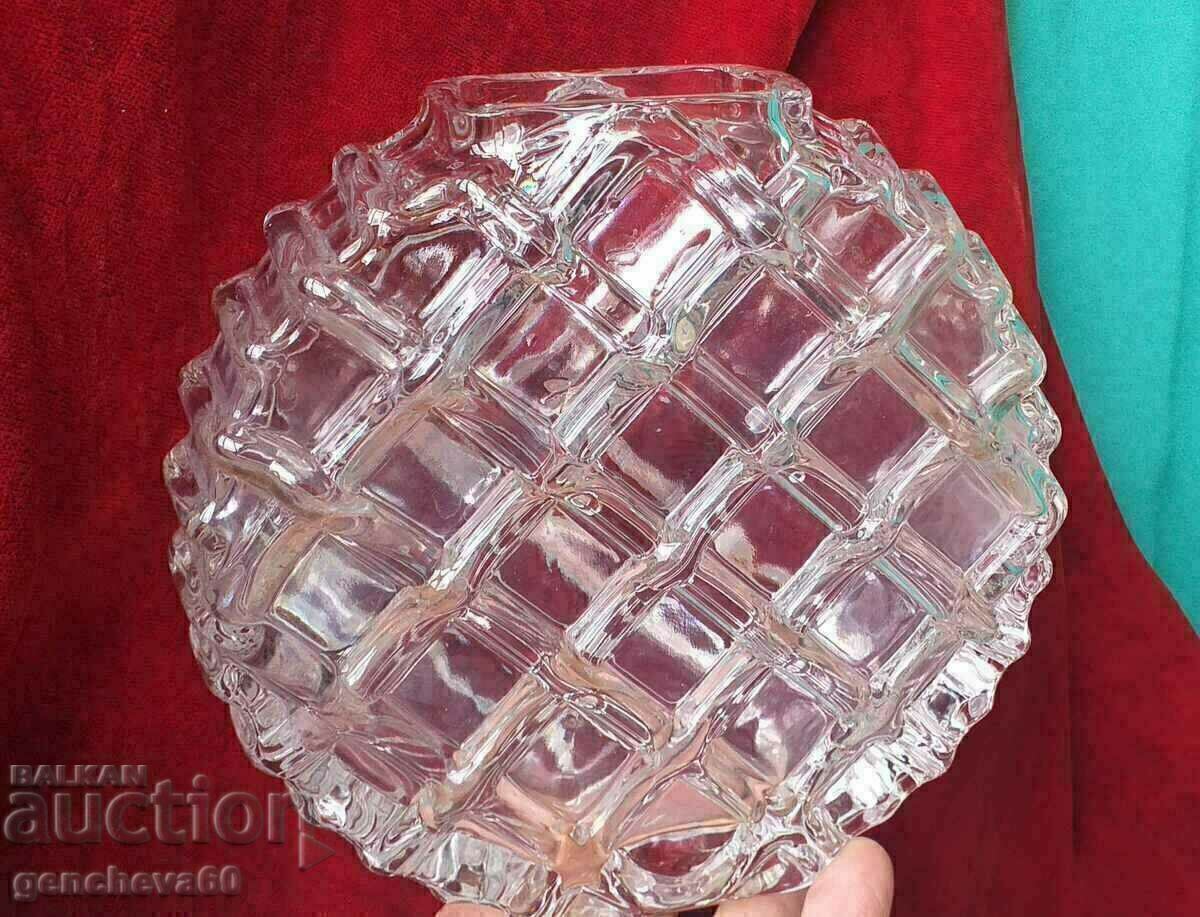 Beautiful vase, lead crystal ball with price € 15.00 | 29.34 BGN