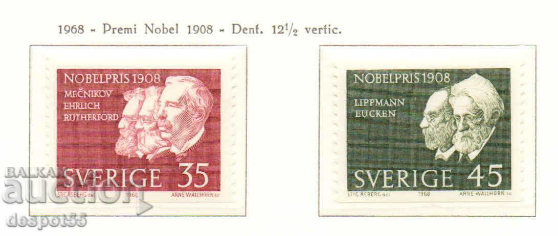1968. Suedia. Câștigători ai Premiului Nobel 1908
