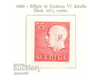 1969. Suedia. Regele Gustav al VI-lea Adolf - Noi valori.