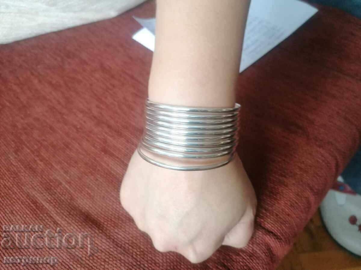 Solid silver bracelet 12.13 g - 7