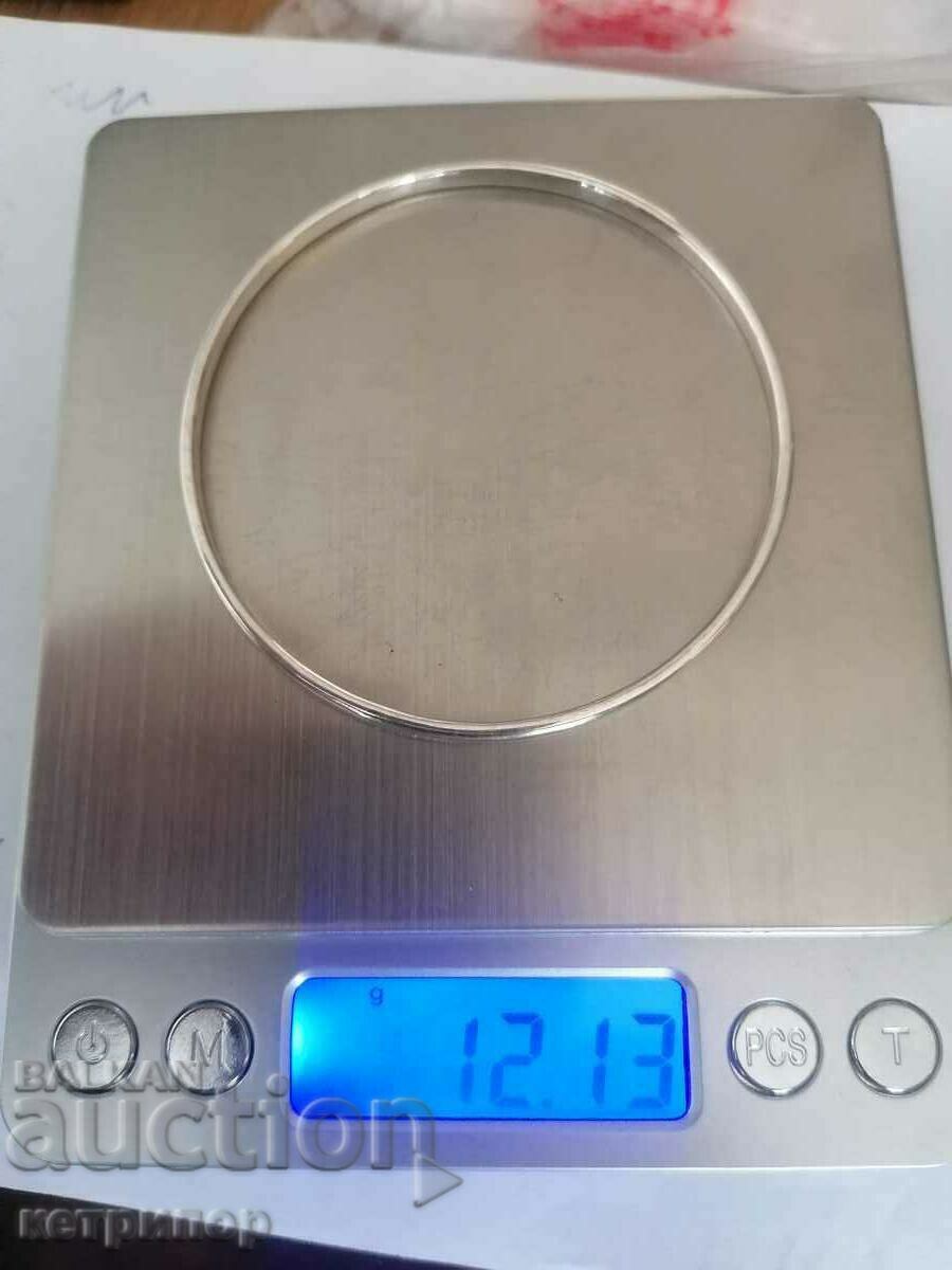 Solid silver bracelet 12.13 g