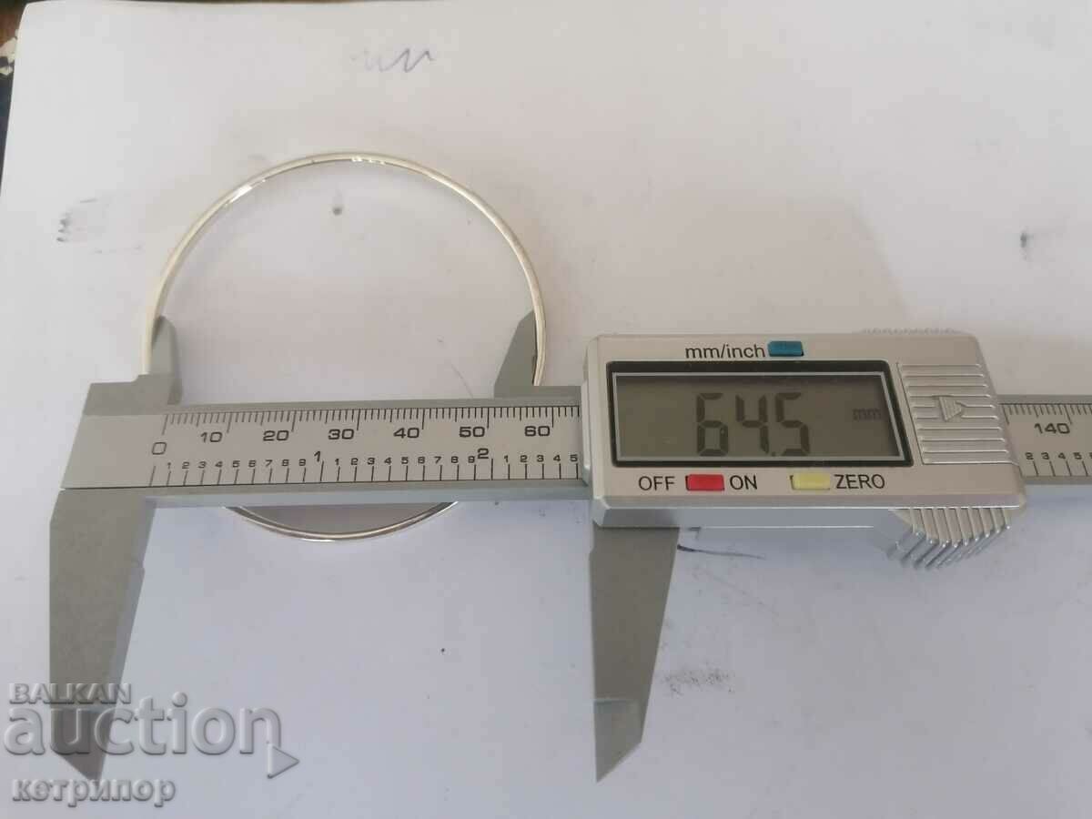 Auction Solid silver bracelet 10.89 g Auction Solid silver bracelet 10.89 g