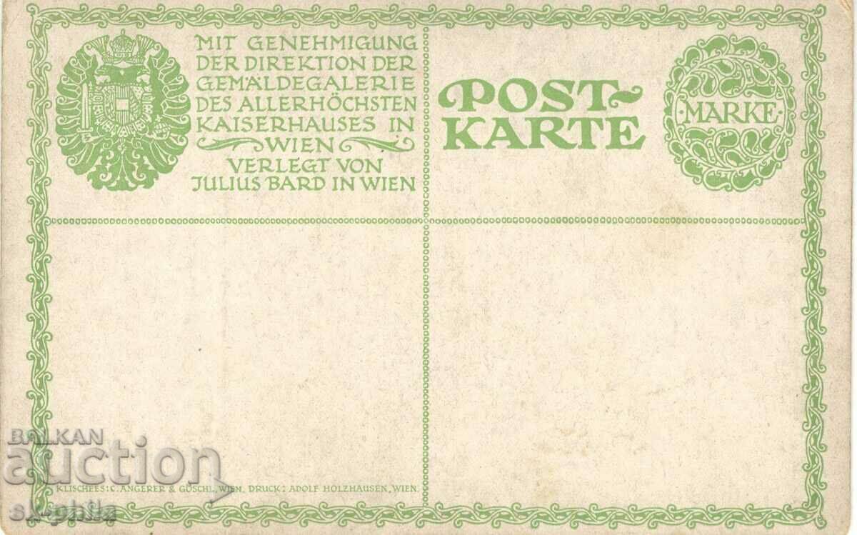 Old postcard - Art - Lorenzo Lotto, Male portrait with price 2.00 BGN | € 1.02 Old postcard - Art - Lorenzo Lotto, Male portrait with price 2.00 BGN | € 1.02