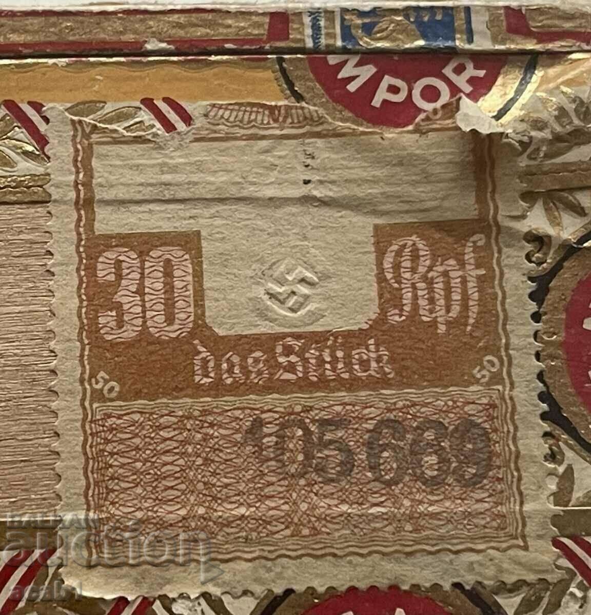 VSV Cigar/Cigarette Box Swastika on the band