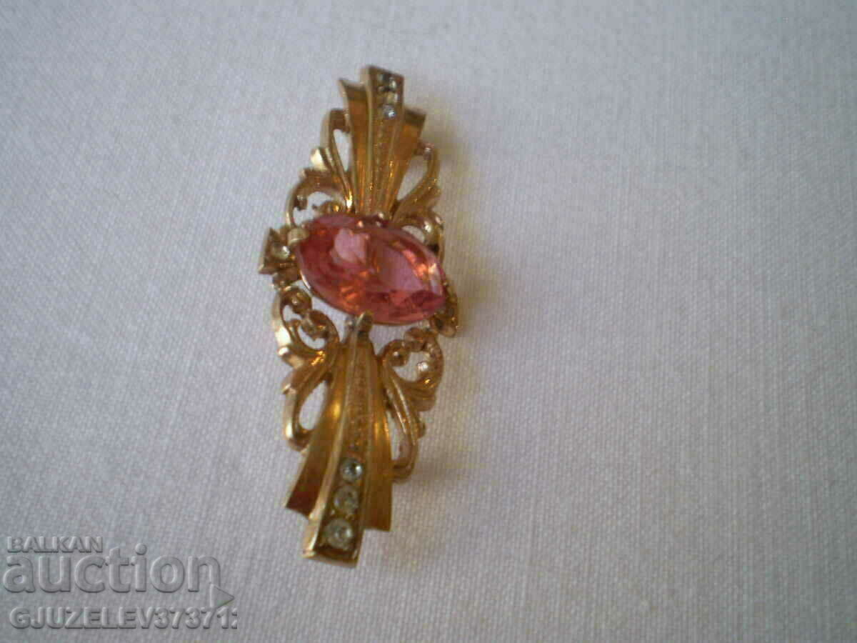 pin brooch double Art Deco Germany - 5