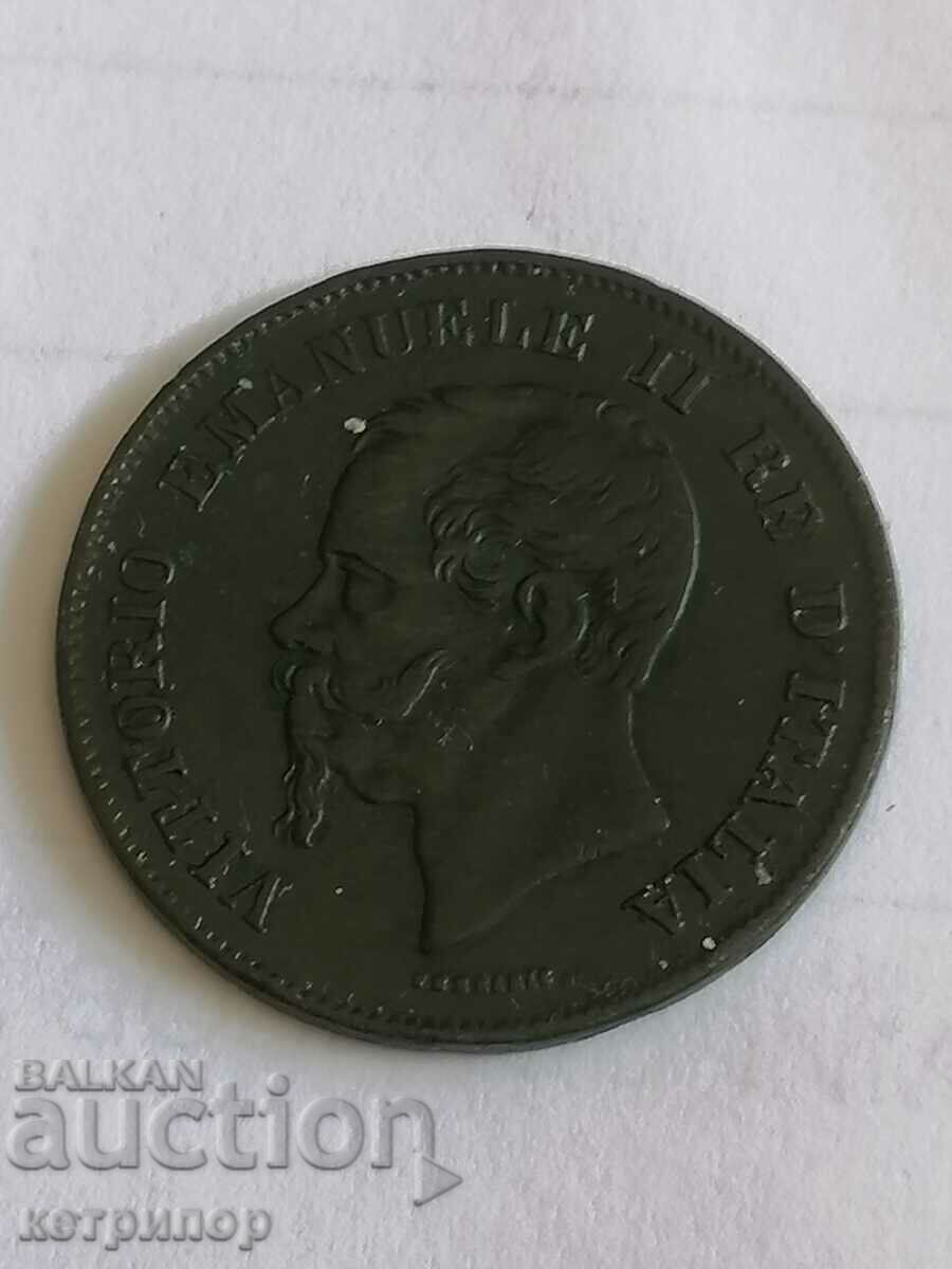 Italy 5 Centezima 1861 Medna M with price 15.00 BGN | € 7.67 Italy 5 Centezima 1861 Medna M with price 15.00 BGN | € 7.67