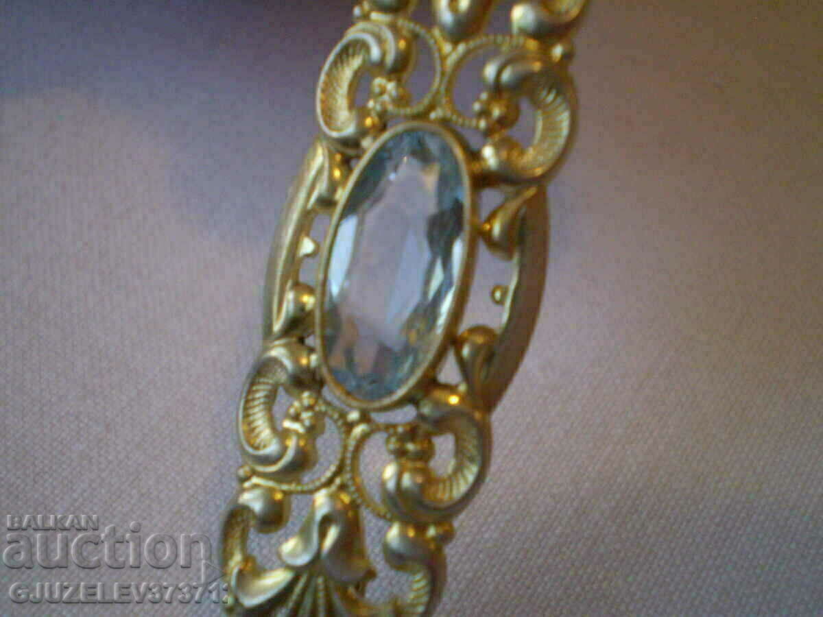 1920s Art Deco brooch pin - 6