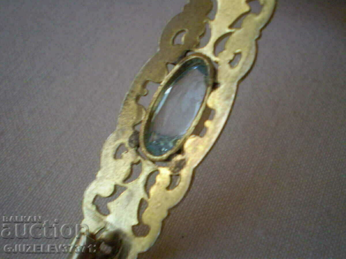 1920s Art Deco brooch pin - 7