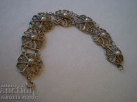women's filigree bracelet with pearls