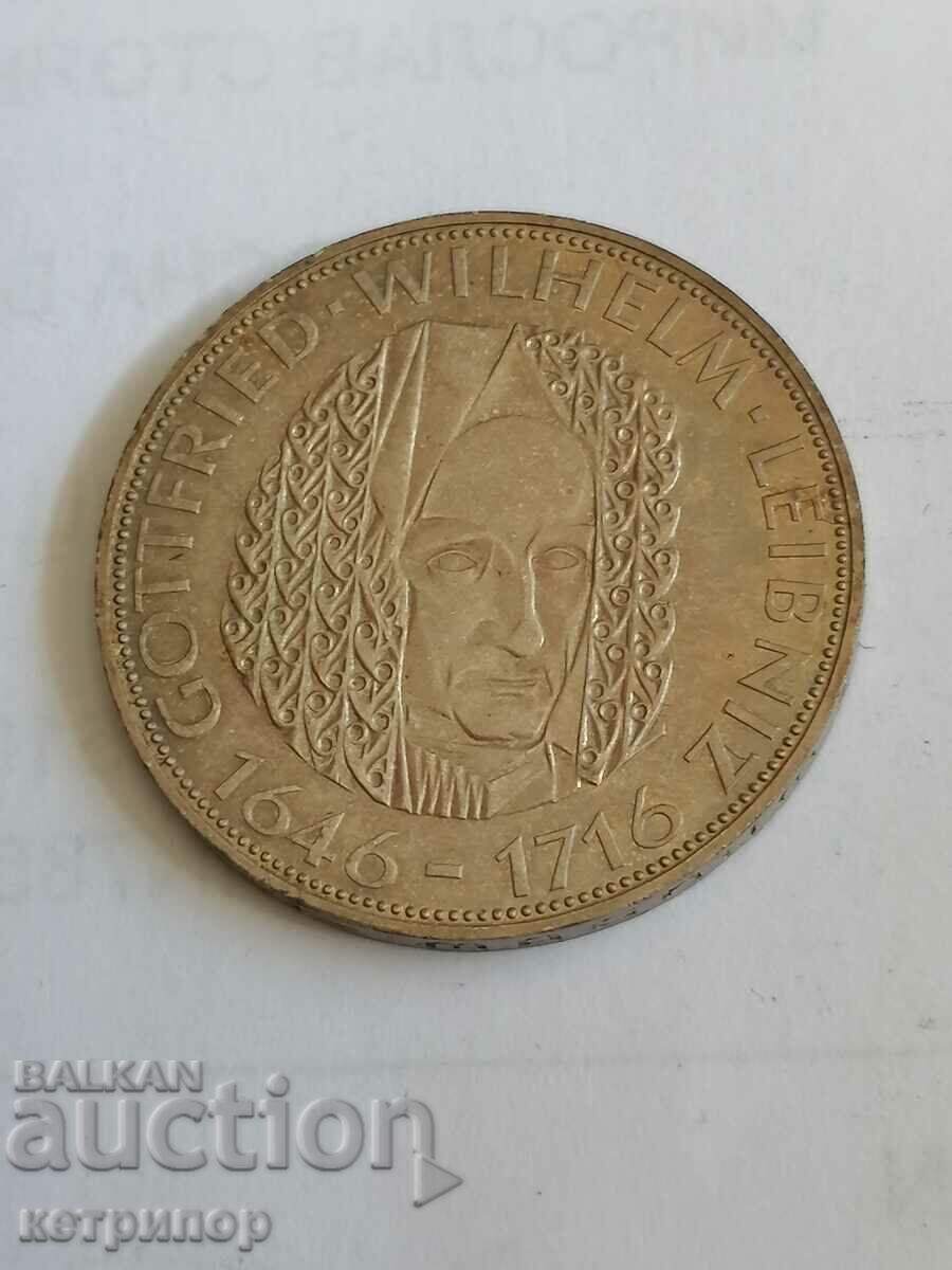 5 stamps Germany 1966 D silver.