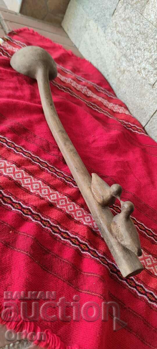 Auction OLD RENAISSANCE WOODEN SPOON Auction OLD RENAISSANCE WOODEN SPOON