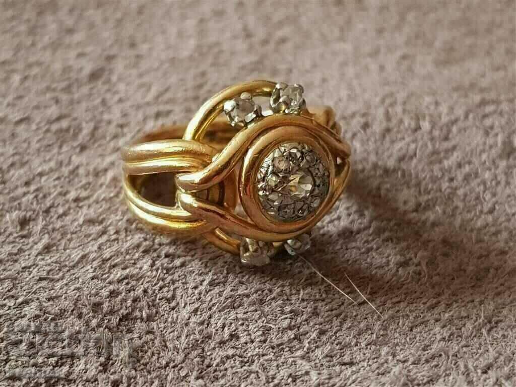 Delivery of GOLD 18K DIAMOND DIAMONDS elegant gold ring Delivery of GOLD 18K DIAMOND DIAMONDS elegant gold ring