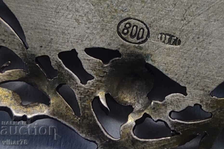 OLD HUGE SILVER MEDALLION 800 proof - 6 OLD HUGE SILVER MEDALLION 800 proof - 6