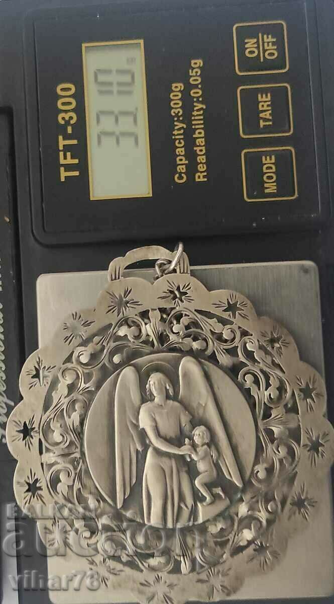 Delivery of OLD HUGE SILVER MEDALLION 800 proof Delivery of OLD HUGE SILVER MEDALLION 800 proof