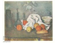 Old postcard - Art - Paul Cézanne, Fruits