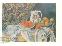 Old postcard - Art - Paul Cézanne, Still life