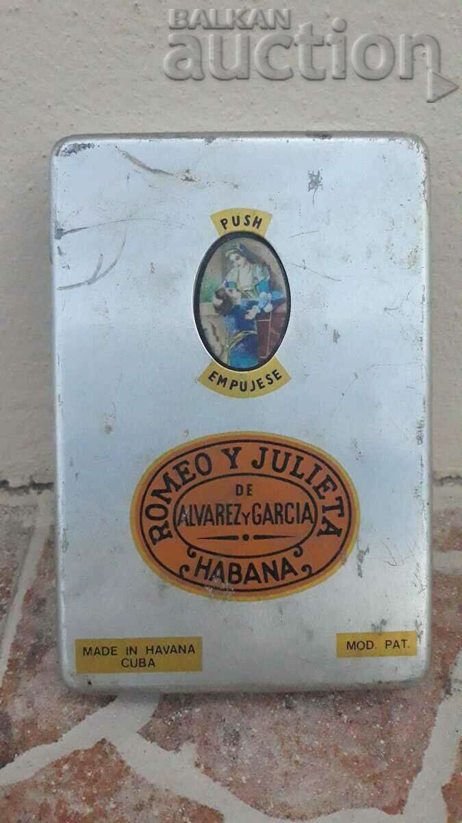 Κουτί πούρων CUBA HABANA Κουτί για ταμπακιές Romeo and Juliet