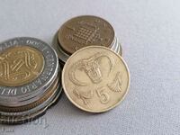 Monede - Cipru - 5 cenți | 1983.