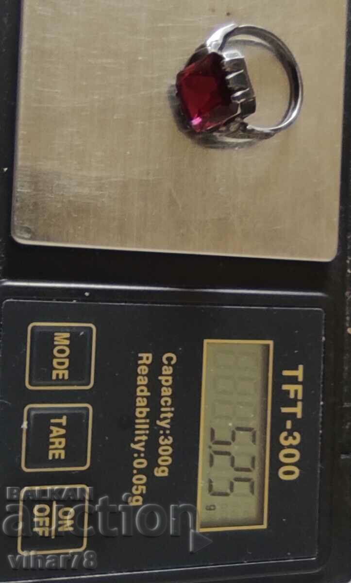 STAR WOMEN SILVER RING - 5 STAR WOMEN SILVER RING - 5