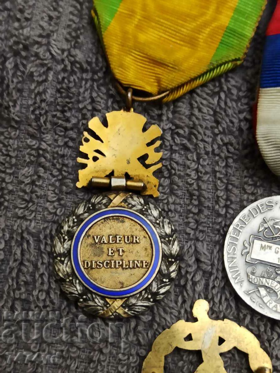 COLLECTION OF SILVER ORDERS, MEDALS, ETC - 5 COLLECTION OF SILVER ORDERS, MEDALS, ETC - 5