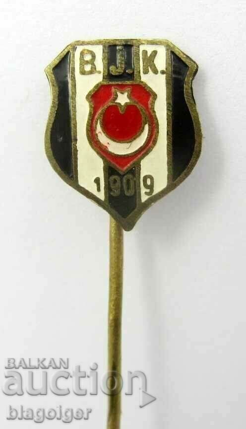 Стара футболна значка-Футболен клуб-Бешикташ-Турция