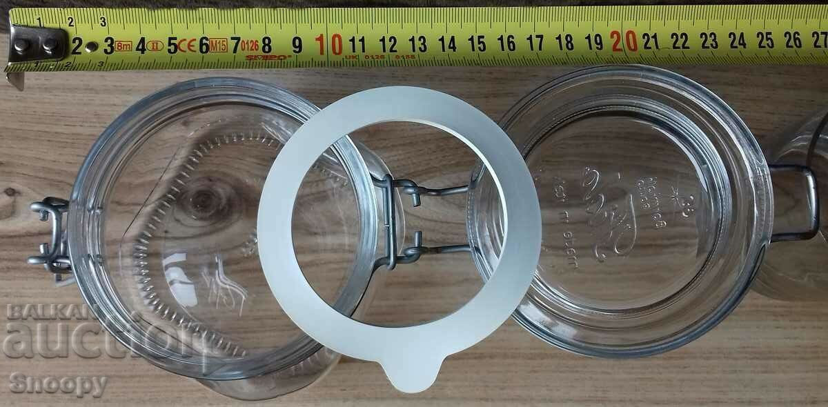 Glass jar with transparent lid Fido 500 ml - 7 Glass jar with transparent lid Fido 500 ml - 7