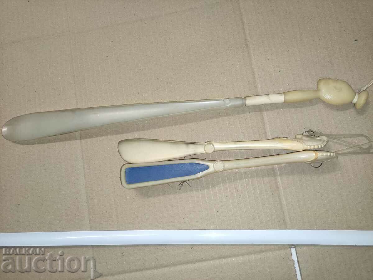 Shoes and a brush with figures of a horse, a head - 7