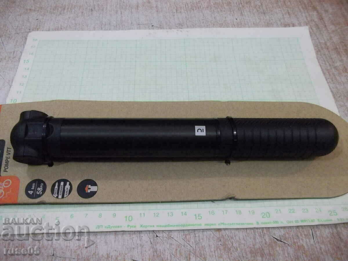 Mountain bike hand pump black new with price 20.00 BGN | € 10.23 Mountain bike hand pump black new with price 20.00 BGN | € 10.23