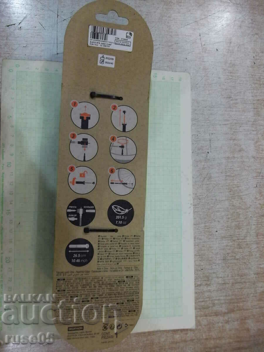 Mountain bike hand pump black new - 5 Mountain bike hand pump black new - 5