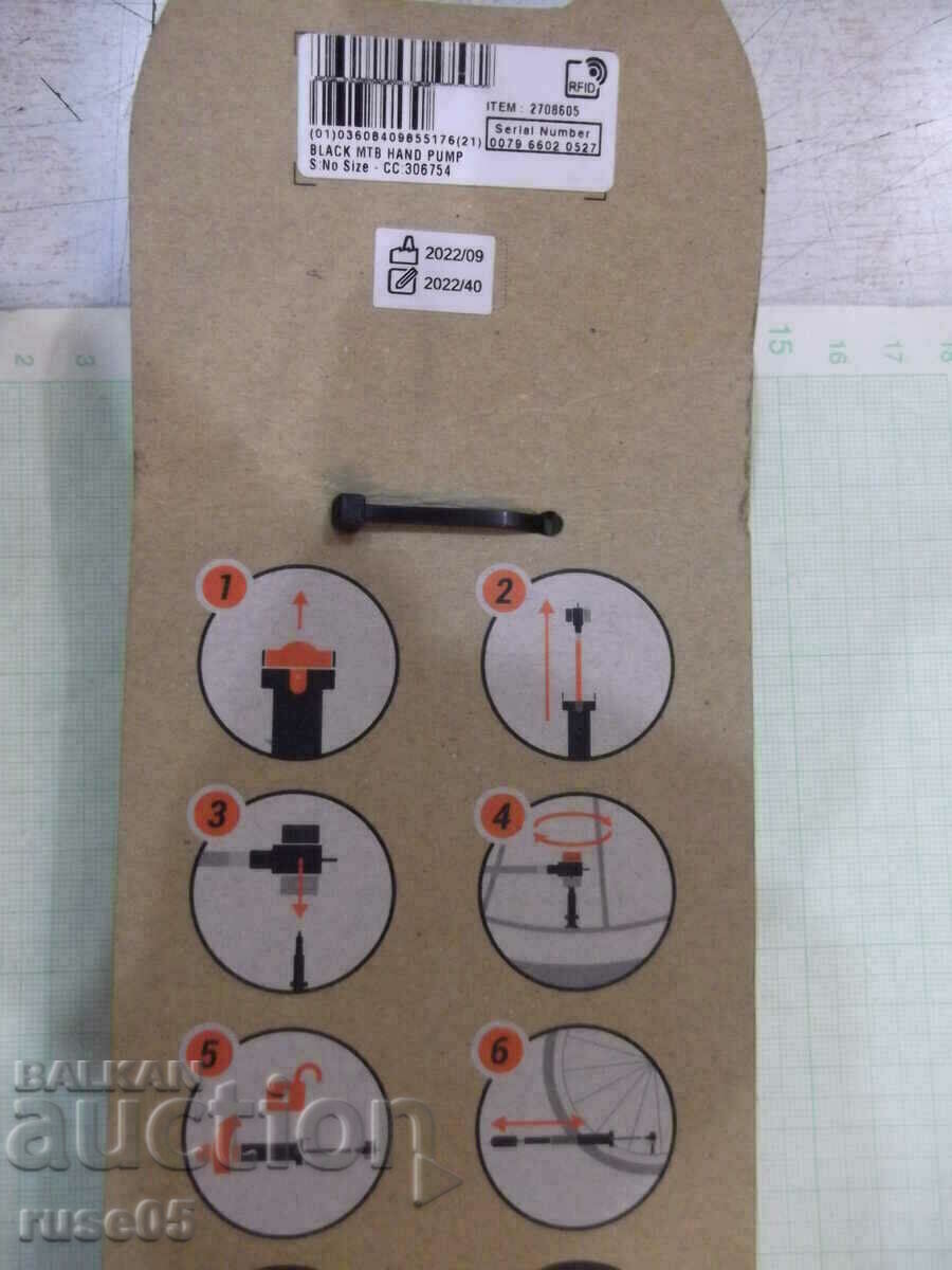 Mountain bike hand pump black new - 7 Mountain bike hand pump black new - 7