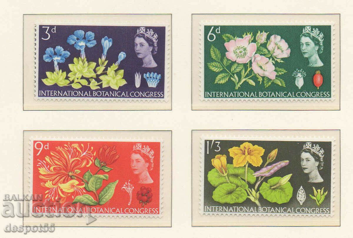 1964. Marea Britanie. Congresul Internațional de Botanică.
