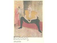 Old postcard - Art - A. Toulouse-Lautrec, Artist