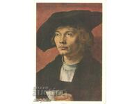 Old postcard - Art - Peter P. Rubens, Young man