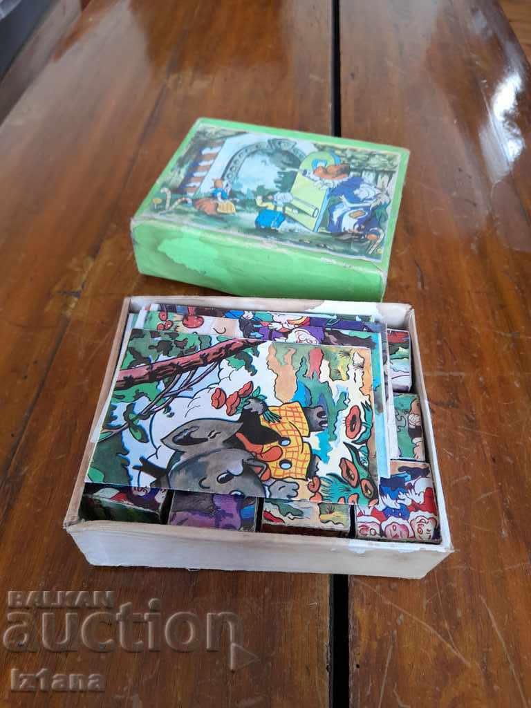 An old childish game with cubes with price 14.00 BGN | € 7.16 An old childish game with cubes with price 14.00 BGN | € 7.16