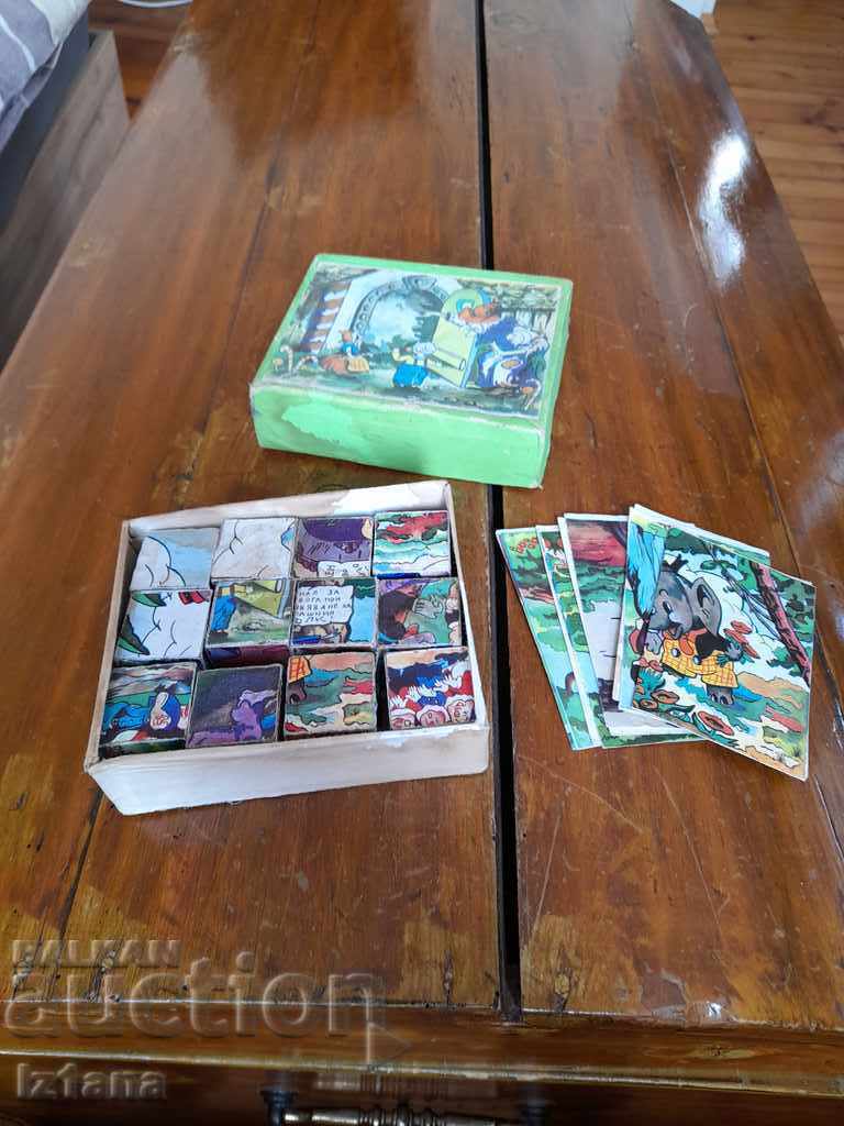 Auction An old childish game with cubes Auction An old childish game with cubes