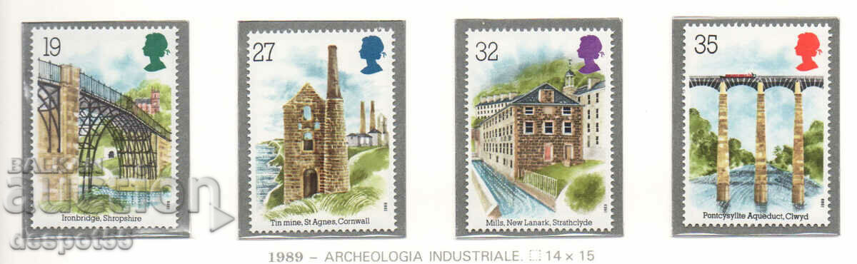1989. Marea Britanie. Arheologie industrială.