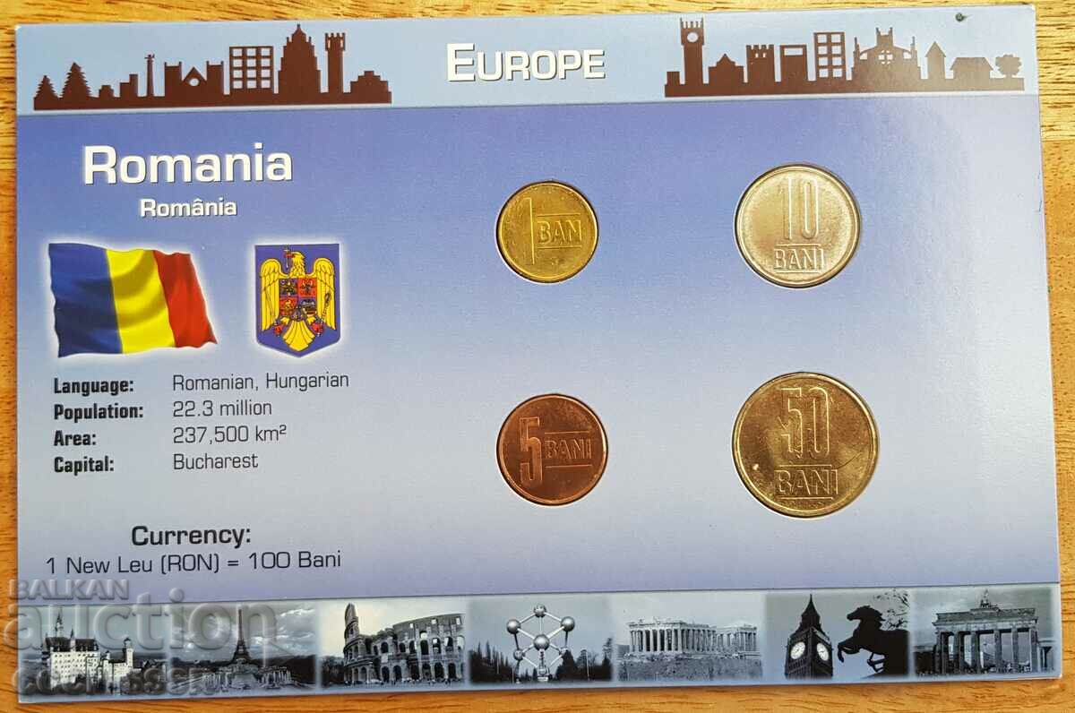 σύνολο νομισμάτων Ρουμανία