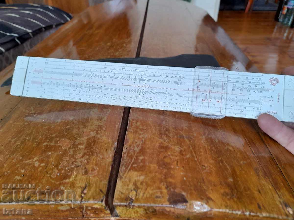 Old logarithmic line Logarex - 6 Old logarithmic line Logarex - 6