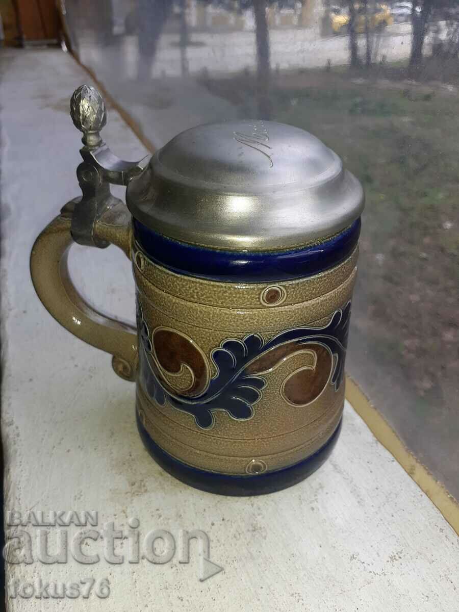 Old German Goebel beer mug