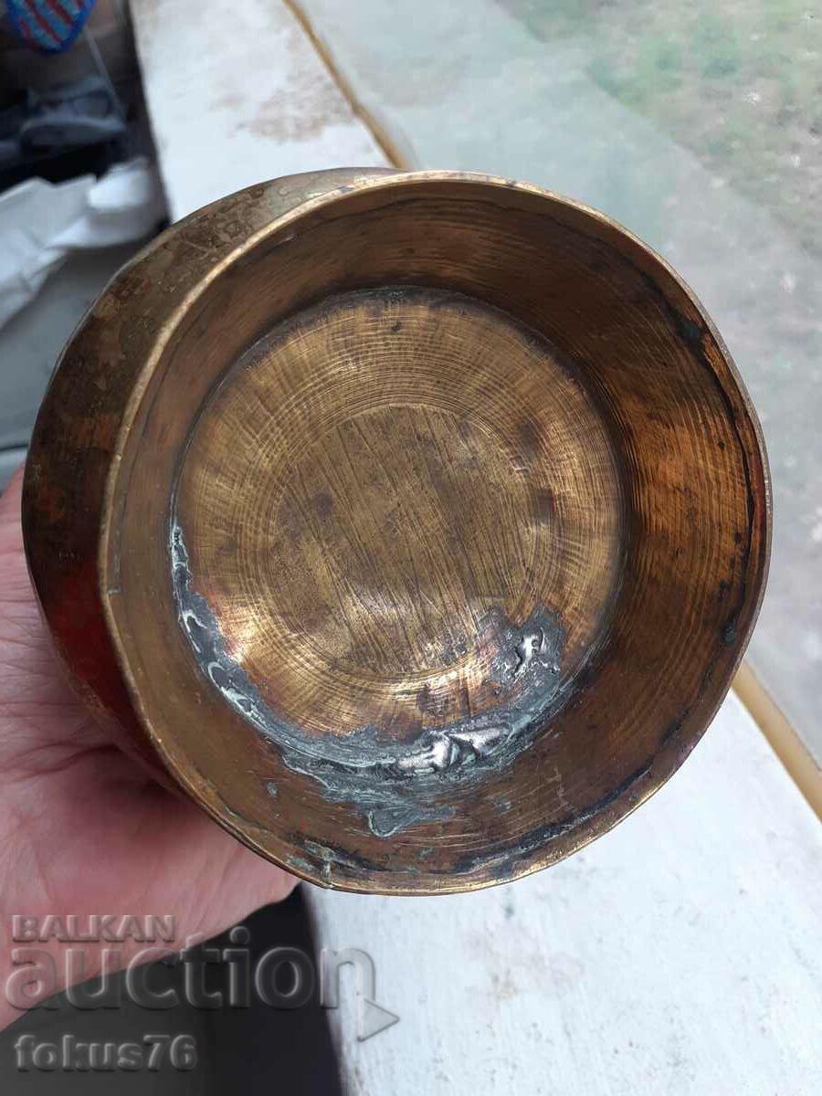 Old bronze mug, cup, jug - 5 Old bronze mug, cup, jug - 5