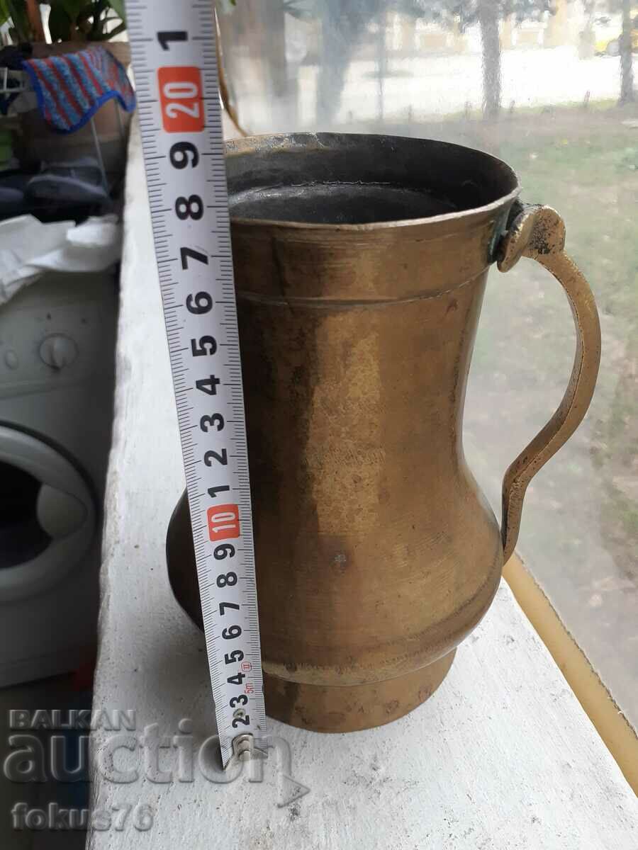 Old bronze mug, cup, jug - 7 Old bronze mug, cup, jug - 7