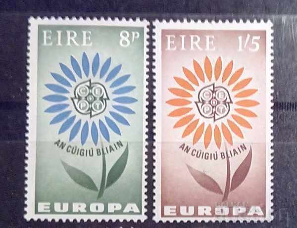 Ireland / Eyre 1964 Europe CEPT Flowers MNH
