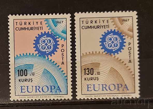 Turcia 1967 Europa CEPT MNH