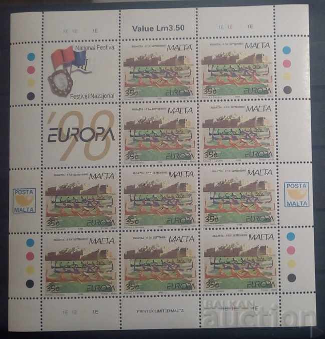 Malta 1998 Europe CEPT Sheets 2 pcs. Ships / Boats MNH with price 10.00 BGN | € 5.11 Malta 1998 Europe CEPT Sheets 2 pcs. Ships / Boats MNH with price 10.00 BGN | € 5.11