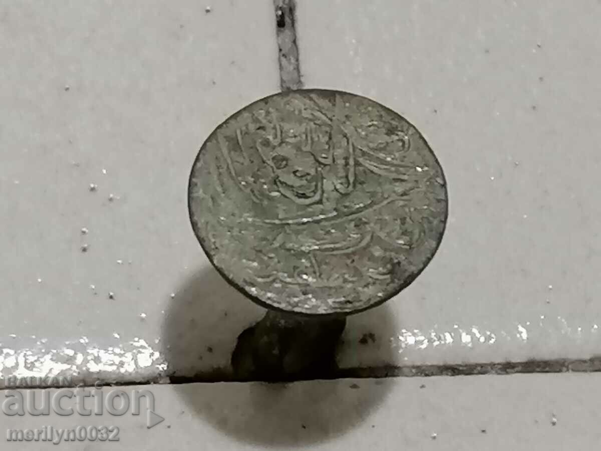 Old Ottoman bronze seal Unique - 7