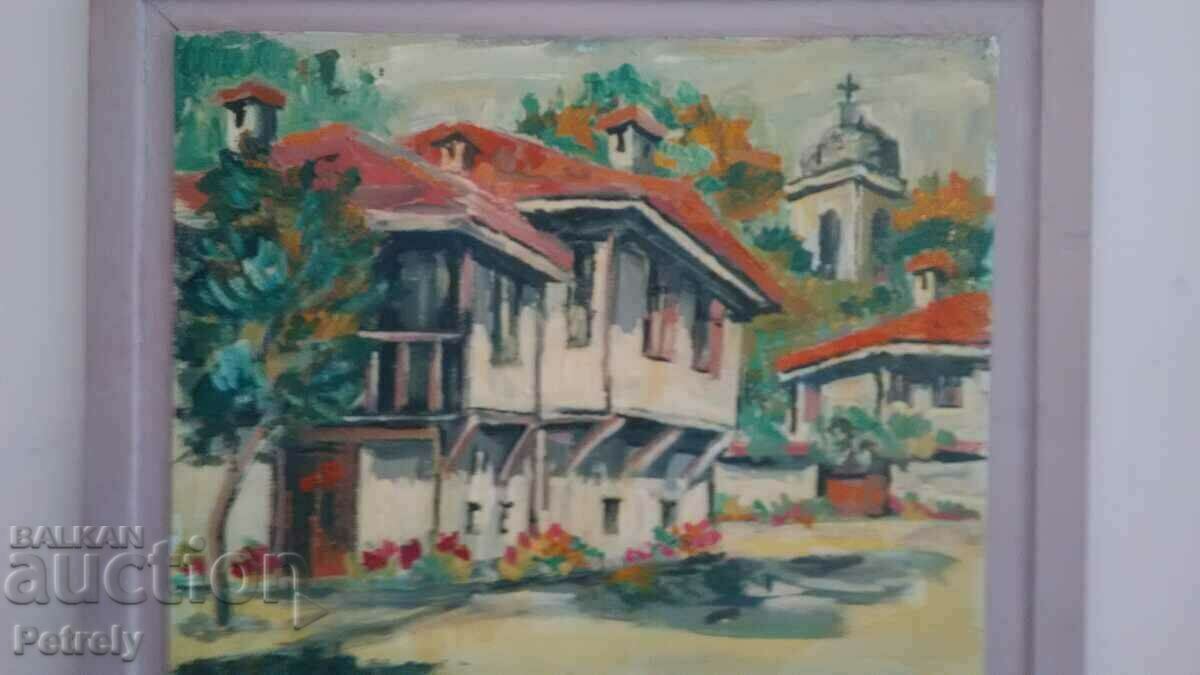 Old oil painting with price 350.00 BGN | € 178.95 Old oil painting with price 350.00 BGN | € 178.95